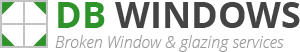 Bow Broken Window Logo